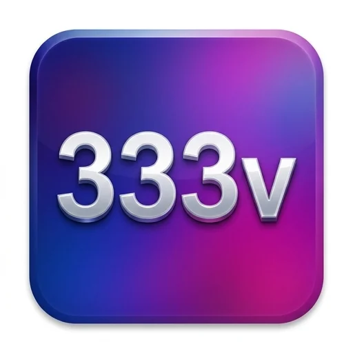 333v Logo - Resmi